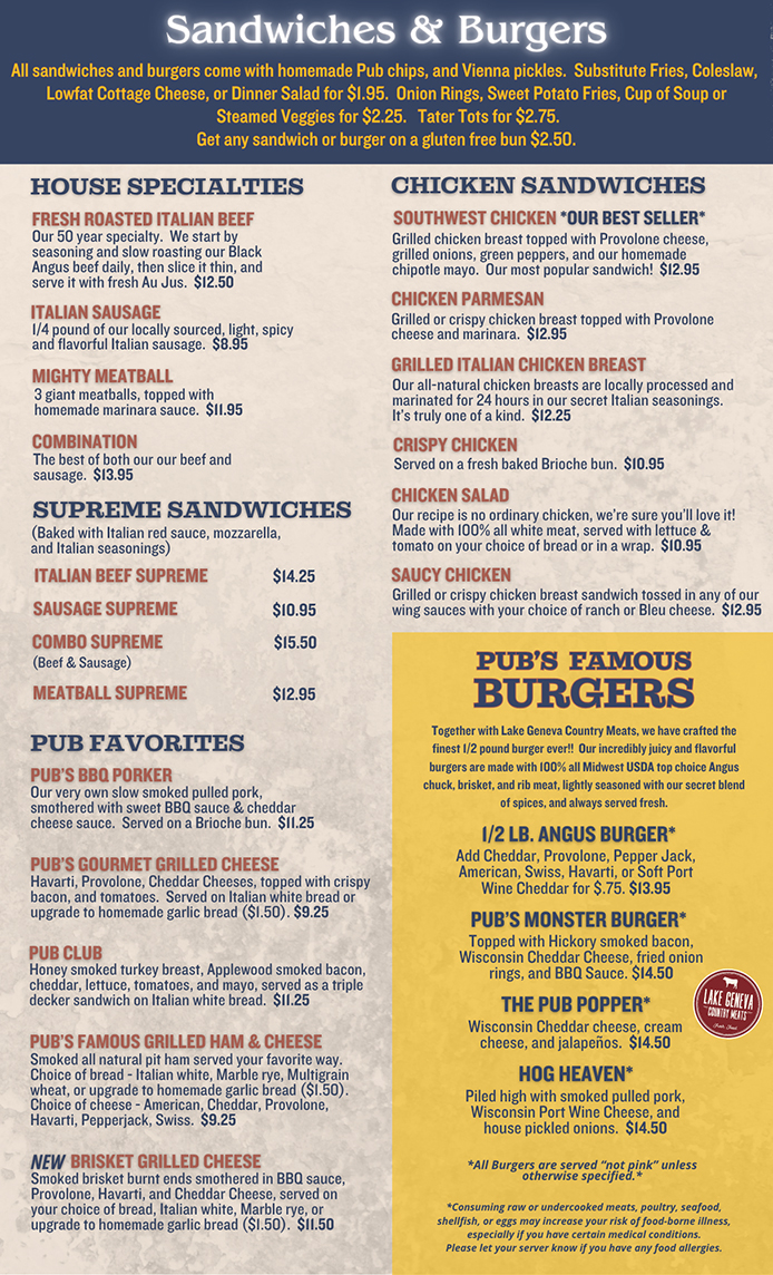 LG Burger Page