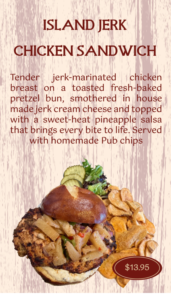 Island Jerk Chicken Sandwich